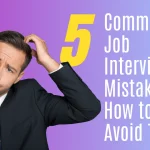common job interview mistakes